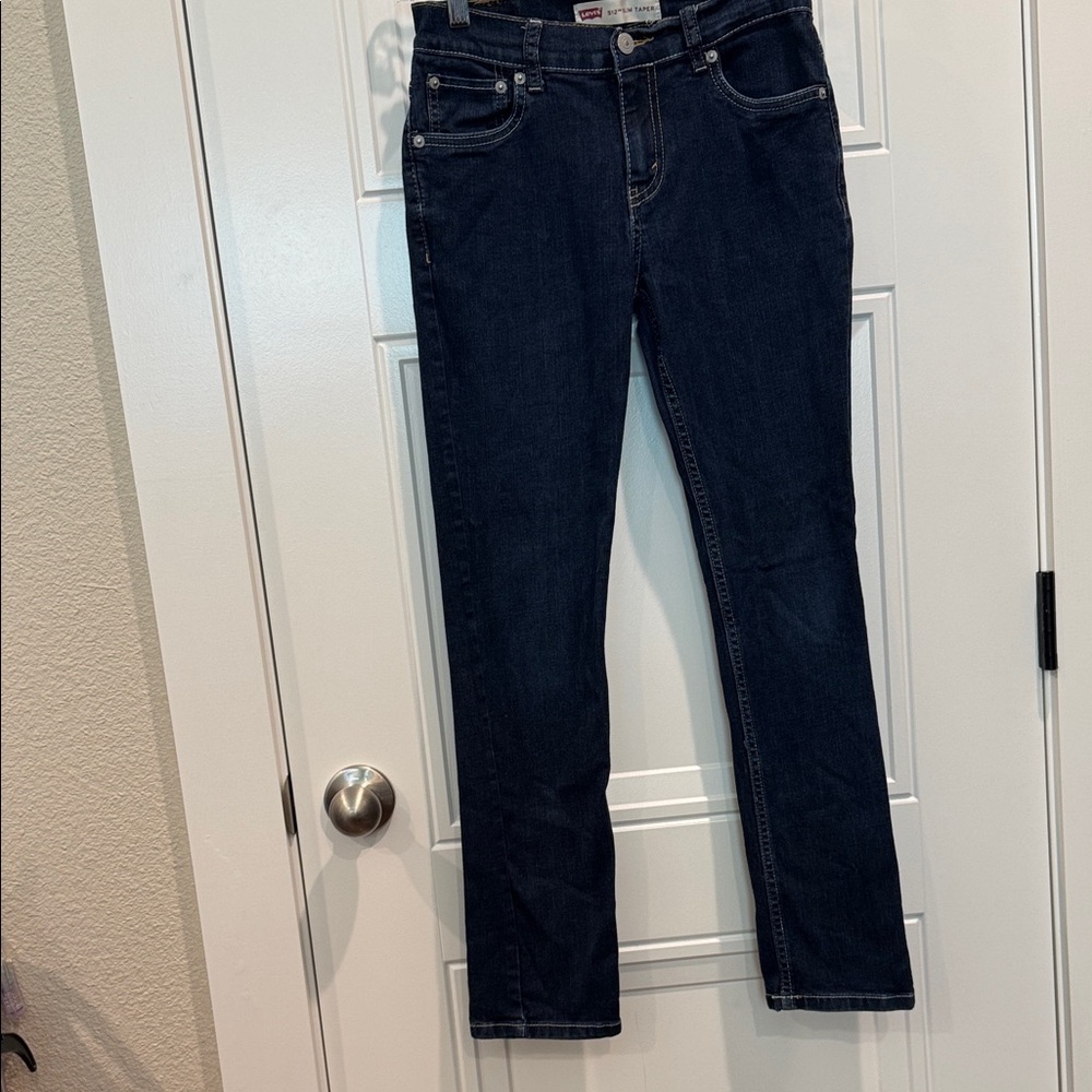Levi's Dark Indigo Straight Jeans for Kids